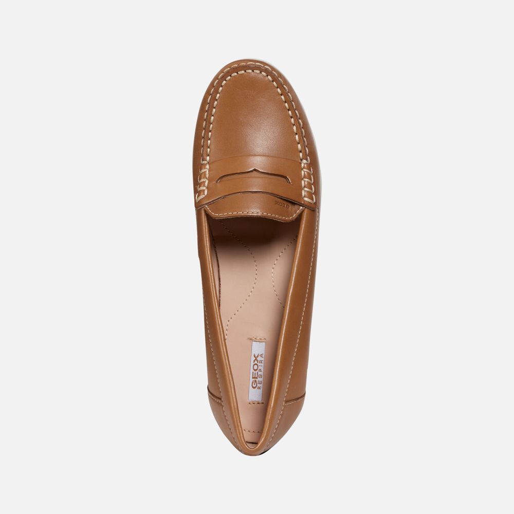Geox Bayan Loafers Kahverengi - Arethea - FSA-683970
